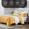 Superior Egyptian Cotton 650 Thread Count Duvet Cover Set, Bed Covers, Includes 1 Duvet Cover, 2 Pillow Shams, Bedding Essentials, Master, Guest, Hotel Bedroom Decor, King/California King, Sage(Maple Sugar)