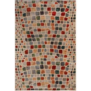 SUPERIOR Indoor Runner, Geometric Diamond Floor Decor, Soft Rugs, Living Room, Bedroom, Office, Aesthetic Accessories, Hardwood Floors, Dining, Abner Collection 2ft x 3ft – CULLEN – Multicolor(Cullen – Multicolor)