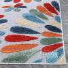 Superior Indoor Outdoor Area Rug, Perfect for Patio, Poolside, Backyard, Porch, Easy Clean Washable, Ideal for High Traffic Areas, Non Skid, Floral Design Marigold Collection, 10’x14′, Multicolor