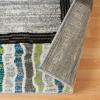 Superior Indoor Runner Area Rug with Jute Backing, Perfect for Home Entry, Hallway, Office, Kitchen, Dorm, Hardwood Floors, Bedroom Room, Border Collection – 2ft x 3ft, BORDER-Multicolor(Border-multicolor)
