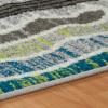 Superior Indoor Runner Area Rug with Jute Backing, Perfect for Home Entry, Hallway, Office, Kitchen, Dorm, Hardwood Floors, Bedroom Room, Border Collection – 2ft x 3ft, BORDER-Multicolor(Border-multicolor)