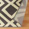 Superior Indoor Runner Area Rug with Jute Backing, Perfect for Home Entry, Hallway, Office, Kitchen, Dorm, Hardwood Floors, Bedroom Room, Border Collection – 2ft x 3ft, BORDER-Multicolor(Flagston-grey)