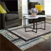Superior Indoor Runner Area Rug with Jute Backing, Perfect for Home Entry, Hallway, Office, Kitchen, Dorm, Hardwood Floors, Bedroom Room, Border Collection – 2ft x 3ft, BORDER-Multicolor(Border-multicolor)