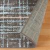 Superior Indoor Runner Area Rug with Jute Backing, Perfect for Home Entry, Hallway, Office, Kitchen, Dorm, Hardwood Floors, Bedroom Room, Border Collection – 2ft x 3ft, BORDER-Multicolor(Painted-charcoal)