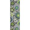 Superior Indoor Runner Area Rug with Jute Backing, Perfect for Home Entry, Hallway, Office, Kitchen, Dorm, Hardwood Floors, Bedroom Room, Border Collection – 2ft x 3ft, BORDER-Multicolor(Lana-multicolor)