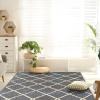Superior Indoor Runner Area Rug with Jute Backing, Perfect for Home Entry, Hallway, Office, Kitchen, Dorm, Hardwood Floors, Bedroom Room, Border Collection – 2ft x 3ft, BORDER-Multicolor(Lattice-slate)