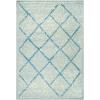 Superior Indoor Runner Area Rug with Jute Backing, Perfect for Home Entry, Hallway, Office, Kitchen, Dorm, Hardwood Floors, Bedroom Room, Border Collection – 2ft x 3ft, BORDER-Multicolor(Lattice-cream)