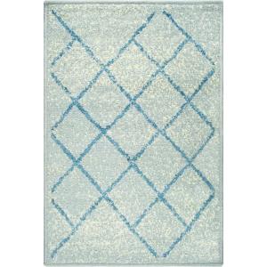 Superior Indoor Runner Area Rug with Jute Backing, Perfect for Home Entry, Hallway, Office, Kitchen, Dorm, Hardwood Floors, Bedroom Room, Border Collection – 2ft x 3ft, BORDER-Multicolor(Lattice-cream)