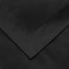 1500 Thread Count 100% Egyptian Cotton, Single Ply, King/California King Duvet Cover Set, Solid, White(Black)