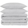 1500 Thread Count 100% Egyptian Cotton, Single Ply, King/California King Duvet Cover Set, Solid, White(Platinum – Z)