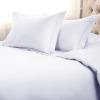 1500 Thread Count 100% Egyptian Cotton, Single Ply, King/California King Duvet Cover Set, Solid, White(White)