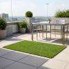 Superior Artificial Grass Indoor Outdoor Area Rug, Durable and Low maintainance, Fake Grass Turf with Drainage Holes, Backyard, Patio, Dog Pet Training, Rubber Back, 3’x5′, Green