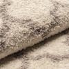 Superior Bengali Trellis Shag Area Rug, 2′ 7″ x 8′, Grey