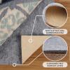 Superior Indoor Area Rug Pad, Non-Slip, Non-Skid, Floor Protector, Hardwood, Tile Floor Padding, Furniture Gripper, Slide Stopper, Felt and Rubber Rug Grip, with Coating, Lynn Collection, 2′ 7″ x 10′(2’7″ x 10′ (Rectangular))