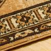 Superior Indoor Area Rug, Jute Backing, Modern Plush Rugs for Entryway, Living Room, Kitchen Floors, Bedroom, Hallway, Office Floor Cover, Geometric Medallion Rugs, Takeo Collection, 4′ x 6′, Caramel