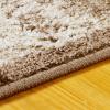 SUPERIOR Indoor Large Area Rug with Jute Backing, Perfect for Hardwood Floors, Bedroom, Living Room, Office, Dorm, Kitchen, Entryway, Sophisticated Luxurious Decor, Hayden Collection, 5′ x 8′, Brown