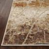 Superior Indoor Large Area Rug, Traditional Medallion, Jute Backed Rugs for Home, Entryway, Bedroom, Office, Kitchen, Dorm, Hardwood Floor, Living Room, Abena Collection, 5′ x 8′, Blue-Cream(Brown Multi)