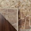 Superior Indoor Large Area Rug, Traditional Medallion, Jute Backed Rugs for Home, Entryway, Bedroom, Office, Kitchen, Dorm, Hardwood Floor, Living Room, Abena Collection, 5′ x 8′, Blue-Cream(Brown Multi)