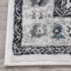 Superior Indoor Runner Rug, Jute Backed Rugs, Rustic Medallion Floor Decor for Entryway, Hallway, Kitchen, Office, Bedroom, Living/Dining Room, Nursery, Einsgrove Collection, 2′ 7″ x 8′, Rivuet(Rivulet)