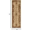 Superior Medallion Bennett Area Rug, 7′ 10″ x 10′, Cream(Cream)