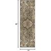 Superior Cypress Area Rug, 7′ 10″ x 10′, Charcoal(Charcoal)