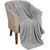 Superior Fleece Boho Jacquard Blanket, Decorative Blankets for Bedroom, Sofa, Fuzzy, Plush, Fluffy, Soft, Cute Room Decor, Beautiful Cover, Comfort Essentials, Arctic Collection, King, Navy Blue(Platinum)