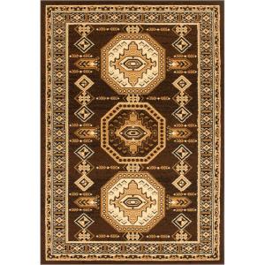 Superior Takeo Area Rug, 4×6, Caramel(Coffee)
