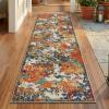 Superior Indoor Outdoor Runner Rug, Perfect for Patio, Poolside, Backyard, Porch, Easy Clean Washable, Ideal for High Traffic Areas, Non Skid, Modern, Kalina Collection, 2’3″x8′, Cream