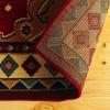 Superior Aztec Collection 5′ x 8′ Area Rug, Attractive Rug with Jute Backing, Durable and Beautiful Woven Structure, Bright and Bold Southwest Style Bordered Rug(2’6″ x 3’4″ (Runner))