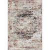 Superior Medallion Washable Rug, Cotton Backing, Carpet for Dining Table Mud Room, Easy Care, Non-Slip Rug for Entry, Kitchen, Low Pile Area Rug, Canary Collection, 5′ x 7′, Ivory