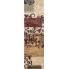 Superior Fancy Medallion Area Rug, Bold Geometric Mandala Pattern, 3′ x 5′, Midnight Blue(Chocolate)
