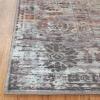 Superior Patchwork Washable Rug, Cotton Backing, Carpet for Dining Table Mud Room, Easy Care, Non-Slip Rug for Family, Dining, Low Pile Area Rug, Ara Collection, 4′ x 6′, Taupe(Cream)