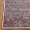 Superior Patchwork Washable Rug, Cotton Backing, Carpet for Dining Table Mud Room, Easy Care, Non-Slip Rug for Family, Dining, Low Pile Area Rug, Ara Collection, 4′ x 6′, Taupe(Teal)
