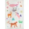 Superior Indoor Kids Rug, Washable, Non-Slip, Toddlers & Babies, Perfect for High Traffic Playroom, Kids Room or Bedroom, Dinoventure Play Mat for Cars & Toys Grey Multicolor 2′ x 3′