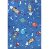 Superior Indoor Kids Rug, Washable, Non-Slip, Toddlers & Babies, Perfect for High Traffic Playroom, Kids Room or Bedroom, Lil Flyer Rug, Perfect for Daycare Red-Multicolor 2′ x 3′