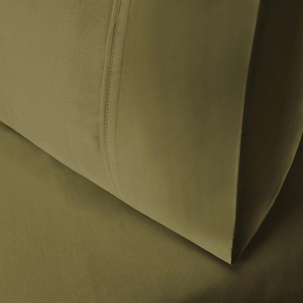 imageSuperior 100 Premium Combed Cotton Colorfast Soft and Smooth 2 Piece Pillowcase Cover Standard  IvorySage