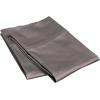 Superior 100% Premium Combed Cotton Colorfast, Soft and Smooth 2 Piece Pillowcase Cover, Standard – Ivory(Gray)