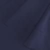 Superior 100% Premium Combed Cotton Colorfast, Soft and Smooth 2 Piece Pillowcase Cover, Standard – Ivory(Navy Blue)
