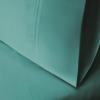 Superior 100% Premium Combed Cotton Colorfast, Soft and Smooth 2 Piece Pillowcase Cover, Standard – Ivory(Teal)