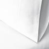 Superior 100% Premium Combed Cotton Colorfast, Soft and Smooth 2 Piece Pillowcase Cover, Standard – Ivory(White)