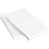 Superior 100% Premium Combed Cotton Colorfast, Soft and Smooth 2 Piece Pillowcase Cover, Standard – Ivory(White)