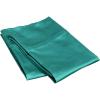 Superior 100% Premium Combed Cotton Colorfast, Soft and Smooth 2 Piece Pillowcase Cover, Standard – Ivory(Teal)