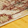 Superior Indoor Large Area Rug, Jute Backing, Rustic Modern Farmhouse Floor Decor For Entryway, Hallway, Kitchen, Office, Bedroom, Living/ Dining Room, Nursery, Arabella Collection, 8′ x 10′, Beige(Gold)