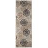 Superior Indoor Area Rug, Jute Backed, Perfect for Entryway, Office, Living/Dining Room, Bedroom, Kitchen, Hardwood Floor, Floral Scroll Decor, Leigh Collection, 9′ x 12′, Beige Ivory(Beige – Z)