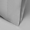 Superior Tencel Polyester 600-Thread Count Solid Deep Pocket Sheet Set, Twin, Blue, 4-Piece Set(Grey)