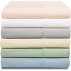 Superior Tencel Polyester 600-Thread Count Solid Deep Pocket Sheet Set, Twin, Blue, 4-Piece Set(Pink)