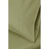 Superior Tencel Polyester 600-Thread Count Solid Deep Pocket Sheet Set, Twin, Blue, 4-Piece Set(Sage)