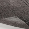 Superior Non-Slip 2 Piece Bath Rug Set, Ultra Plush, Soft, and Absorbent 100% Combed Cotton Pile – Traditional Oval Bath Mat Set, Forest Green(Charcoal)