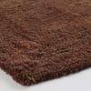 Superior Non-Slip 2 Piece Bath Rug Set, Ultra Plush, Soft, and Absorbent 100% Combed Cotton Pile – Traditional Oval Bath Mat Set, Forest Green(Chocolate)