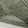 Superior Non-Slip 2 Piece Bath Rug Set, Ultra Plush, Soft, and Absorbent 100% Combed Cotton Pile – Traditional Oval Bath Mat Set, Forest Green(Forest Green)